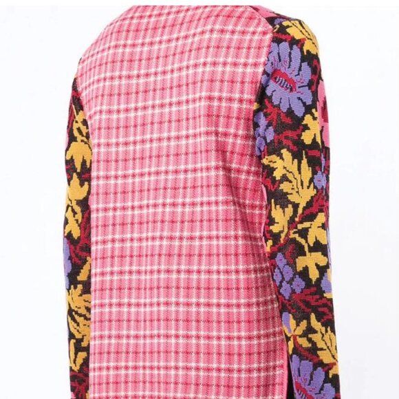BNWT SS22 COMME DES GARCONS HOMME PLUS FLORAL SWEATER S - Picture 11 of 12